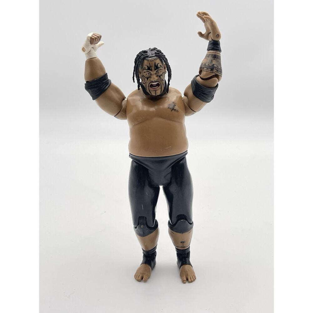 2004 Umaga Ruthless Aggression Adrenaline Series Action Figure WWE AEW WCW Jakks